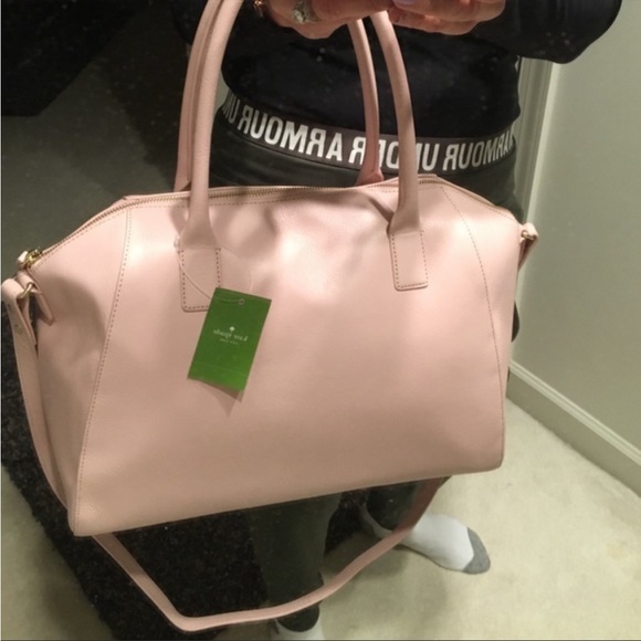 Kate Spade large pink Catalina bag. NWT - Picture 4 of 9